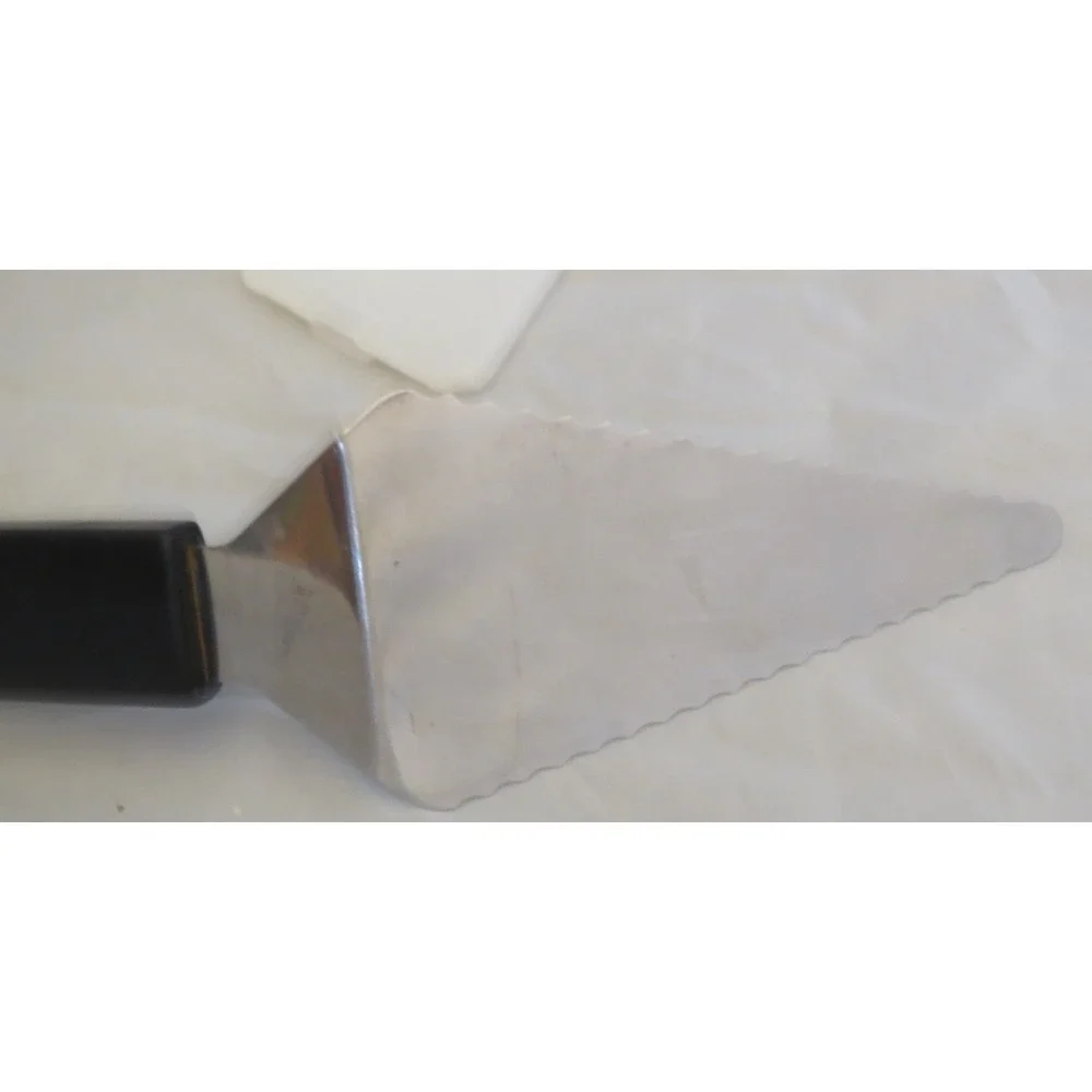 Pampered Chef #1166 Slice N Serve Serrated Pie Cake Cutter Server w/Cover Sleeve